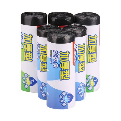 晨光家用垃圾袋一次性小號塑料袋點斷式