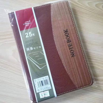申士25K皮面商務筆記簿141X207mm 100+4扉頁